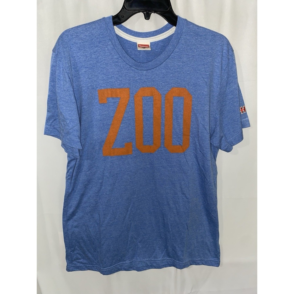 Homage Columbus Zoo Ohio T Shirt Medium Orange Blue Jack‎ Hanna